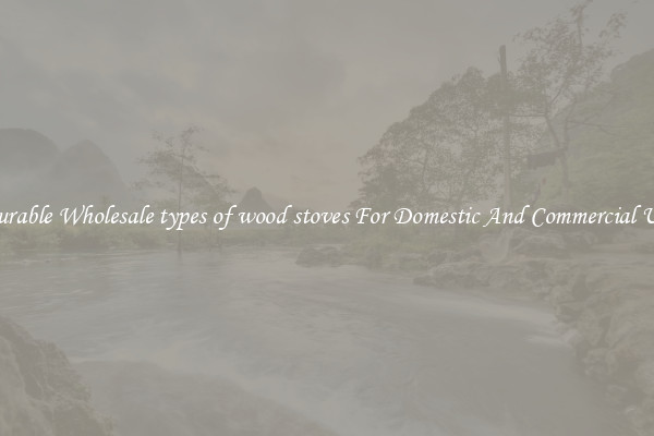Durable Wholesale types of wood stoves For Domestic And Commercial Use
