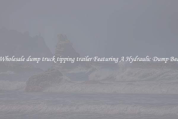 Wholesale dump truck tipping trailer Featuring A Hydraulic Dump Bed