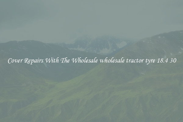  Cover Repairs With The Wholesale wholesale tractor tyre 18.4 30 