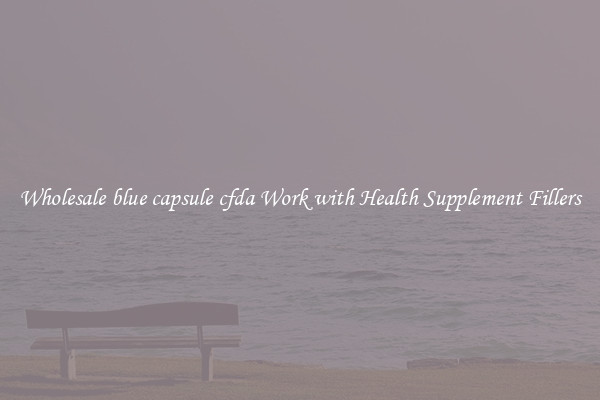 Wholesale blue capsule cfda Work with Health Supplement Fillers