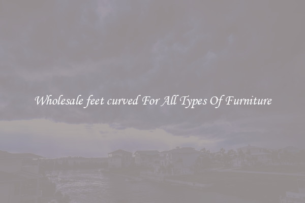 Wholesale feet curved For All Types Of Furniture