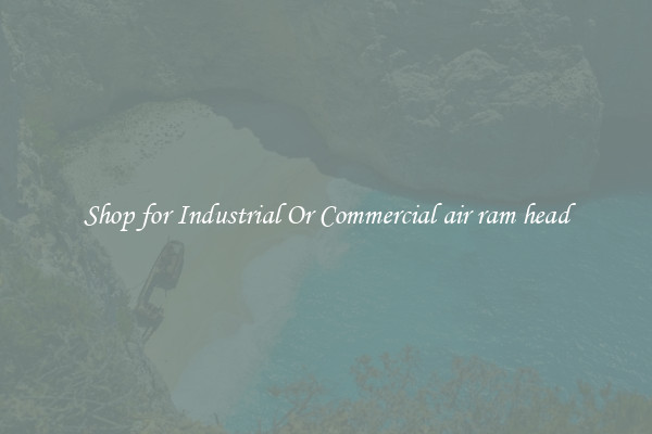 Shop for Industrial Or Commercial air ram head