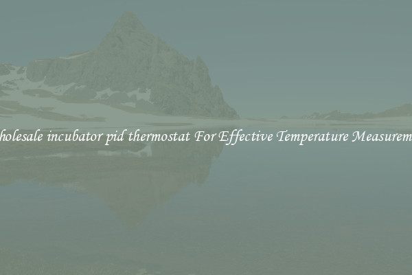 Wholesale incubator pid thermostat For Effective Temperature Measurement