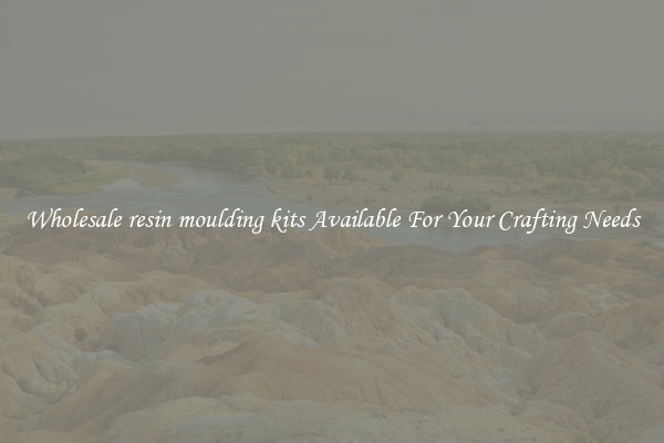 Wholesale resin moulding kits Available For Your Crafting Needs