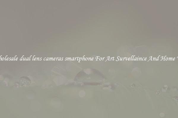 Wholesale dual lens cameras smartphone For Art Survellaince And Home Use