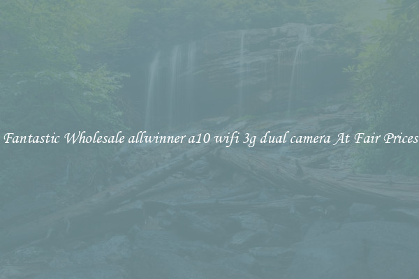 Fantastic Wholesale allwinner a10 wifi 3g dual camera At Fair Prices
