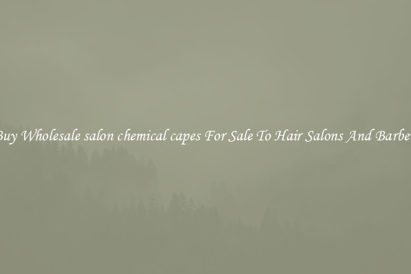 Buy Wholesale salon chemical capes For Sale To Hair Salons And Barbers